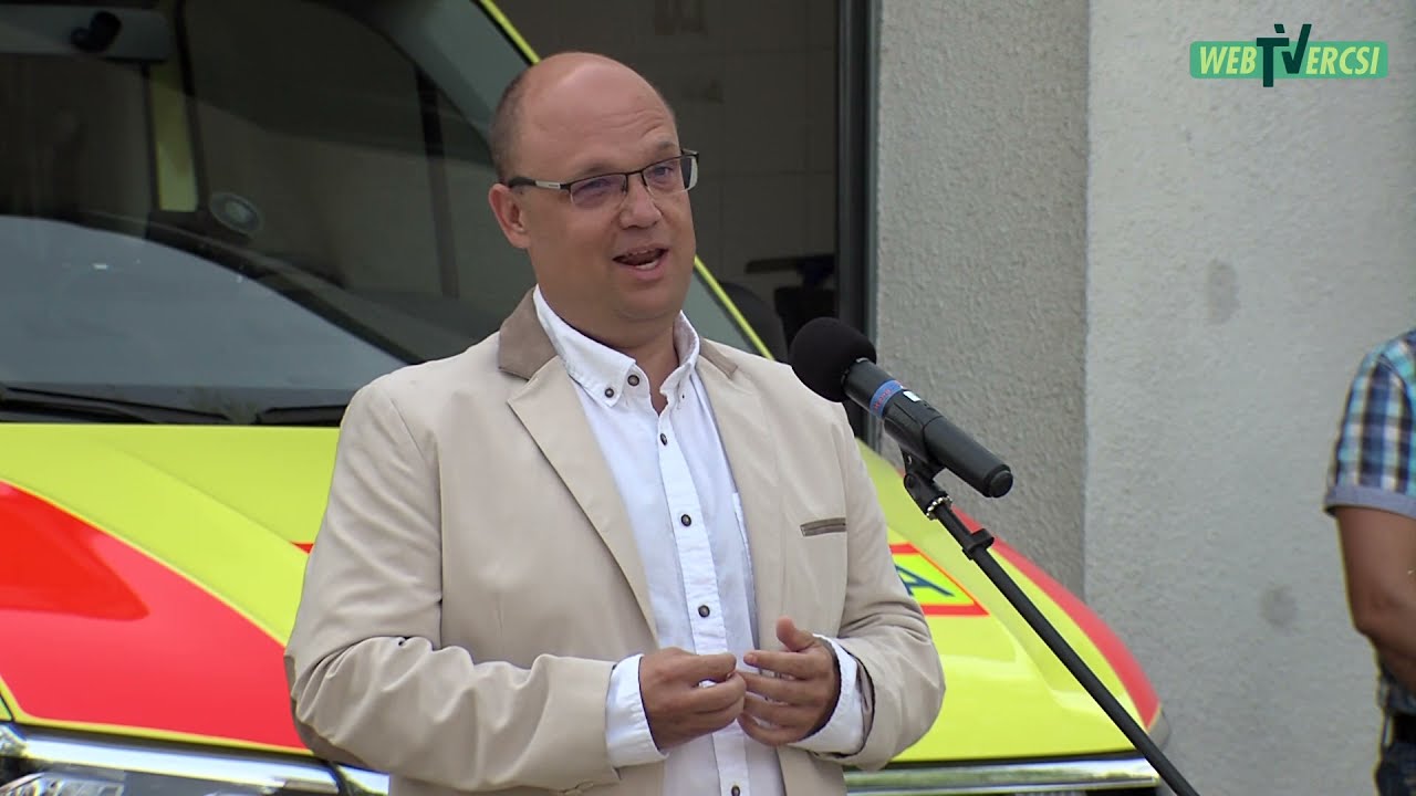 ÚJ MENTŐAUTÓ AZ ERCSI MENTŐÁLLOMÁSON