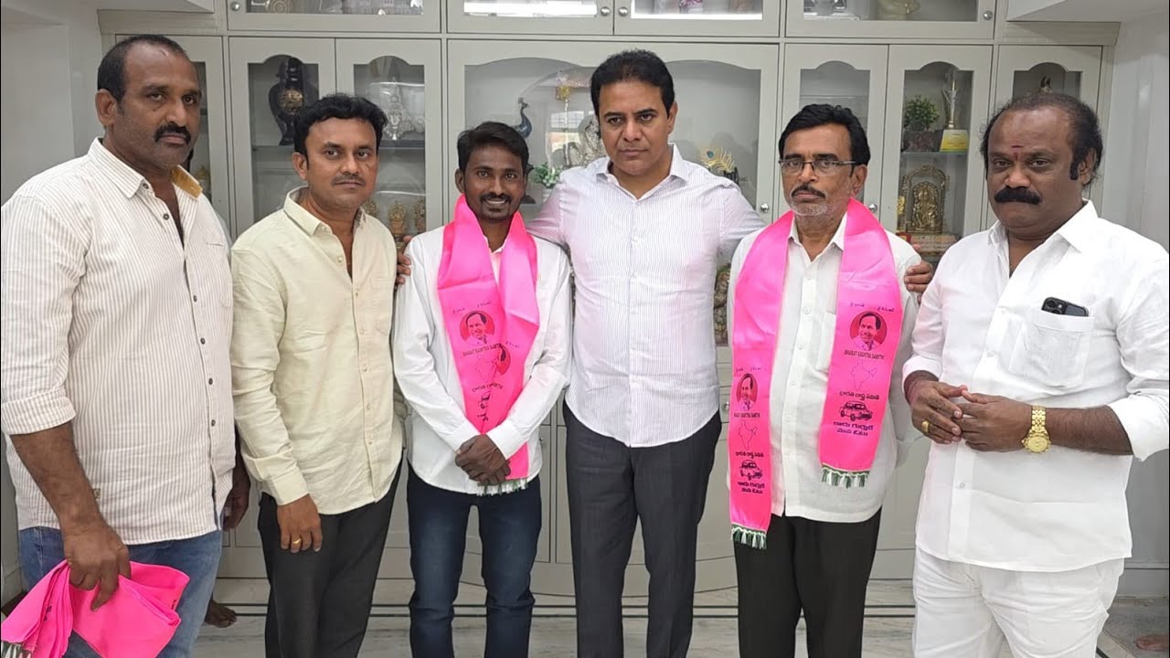 కేటీఆర్ సమక్షంలో బీఆర్ఎస్ పార్టీలో చేరిన బెల్లంపల్లి కౌన్సిలర్లు | News Focus Telugu 