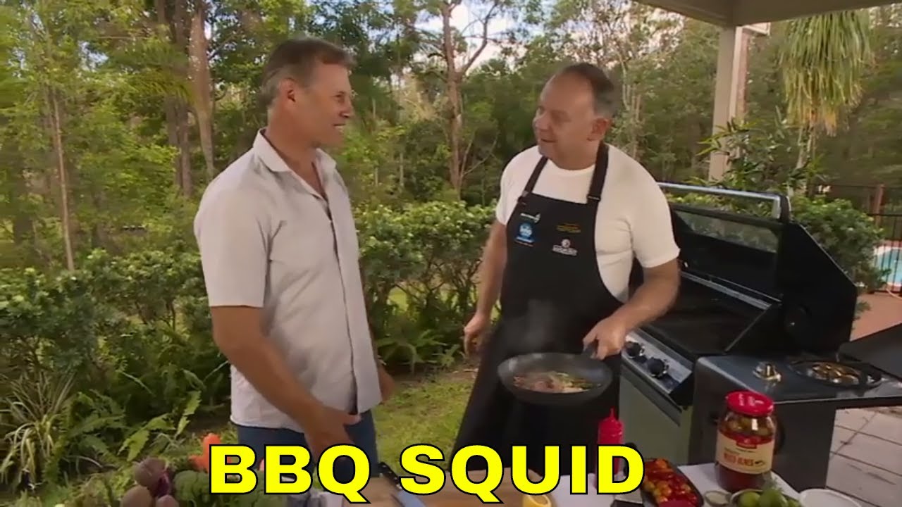 HOW TO : BBQ SQUID | EASY RECIPE PAUL BREHENY | THE HOOK AND THE COOK