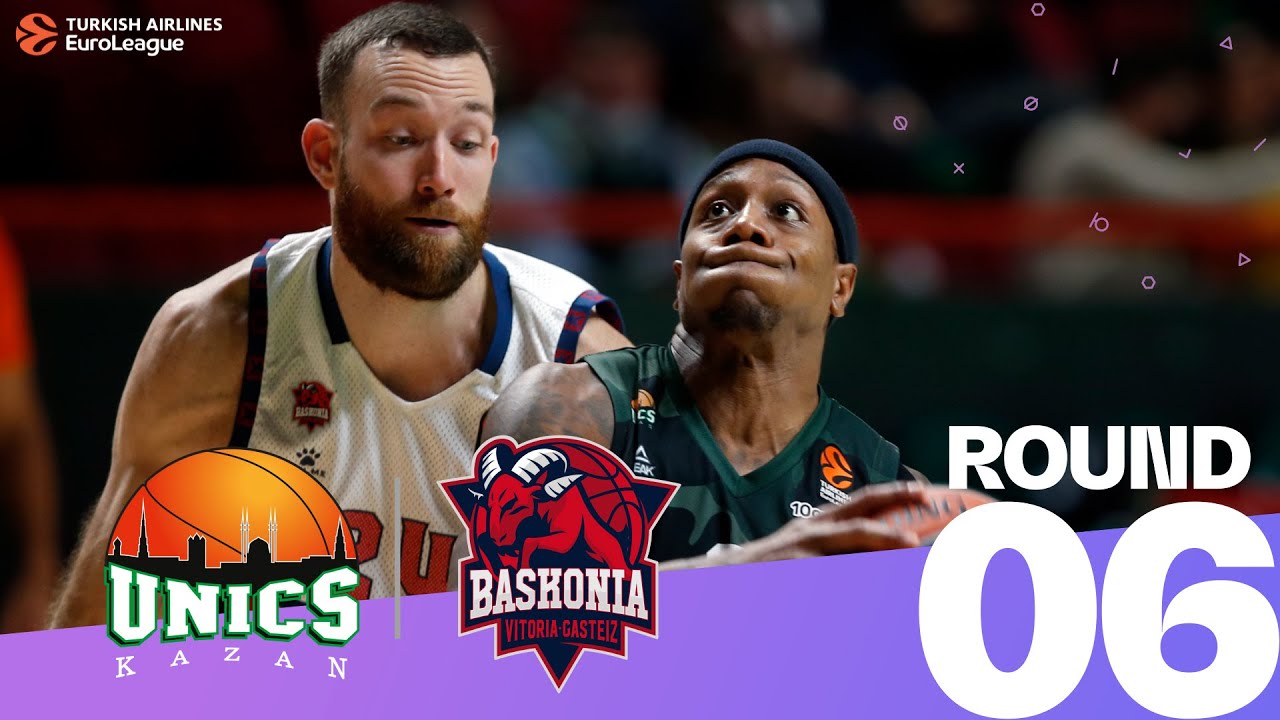 UNICS cruises past Baskonia for second win!  | Round 6, Highlights | Turkish Airlines EuroLeague