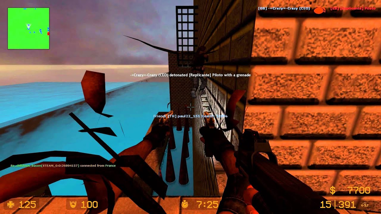 CSS: Zombie Escape - ZE_CHICKEN_LORDS_TOWER_B2MIX5 (1080p)