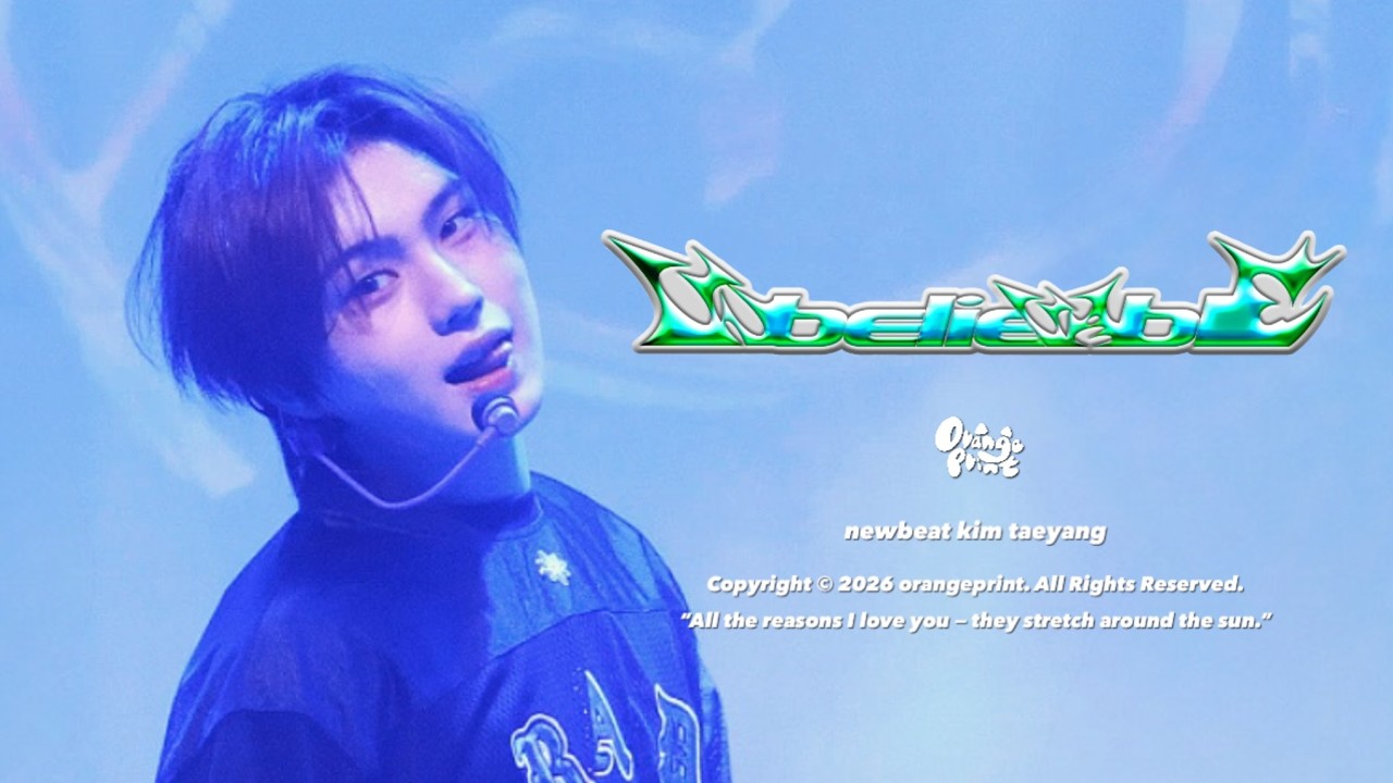 [4K] 260308 NEWBEAT CONCERT in Busan 낮공 'Unbelievable' 뉴비트 김태양 직캠 | KIMTAEYANG FanCam