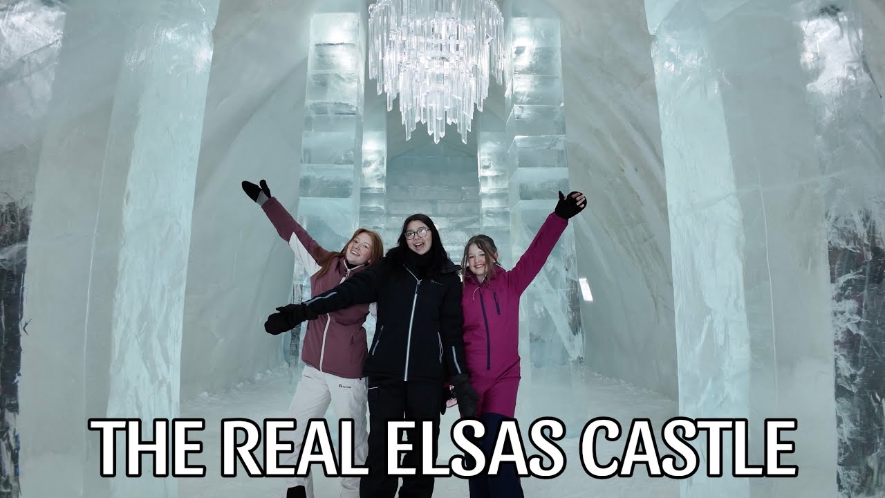 HOTEL MADE ENTIRELY FROM ICE: THE REAL ELSAS CASTLE!