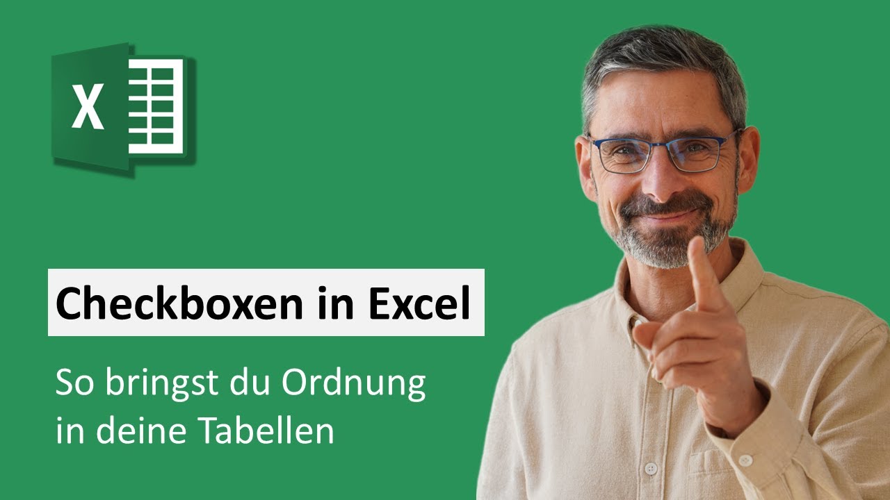 Excel: Mehr Übersicht mit Kontrollkästchen