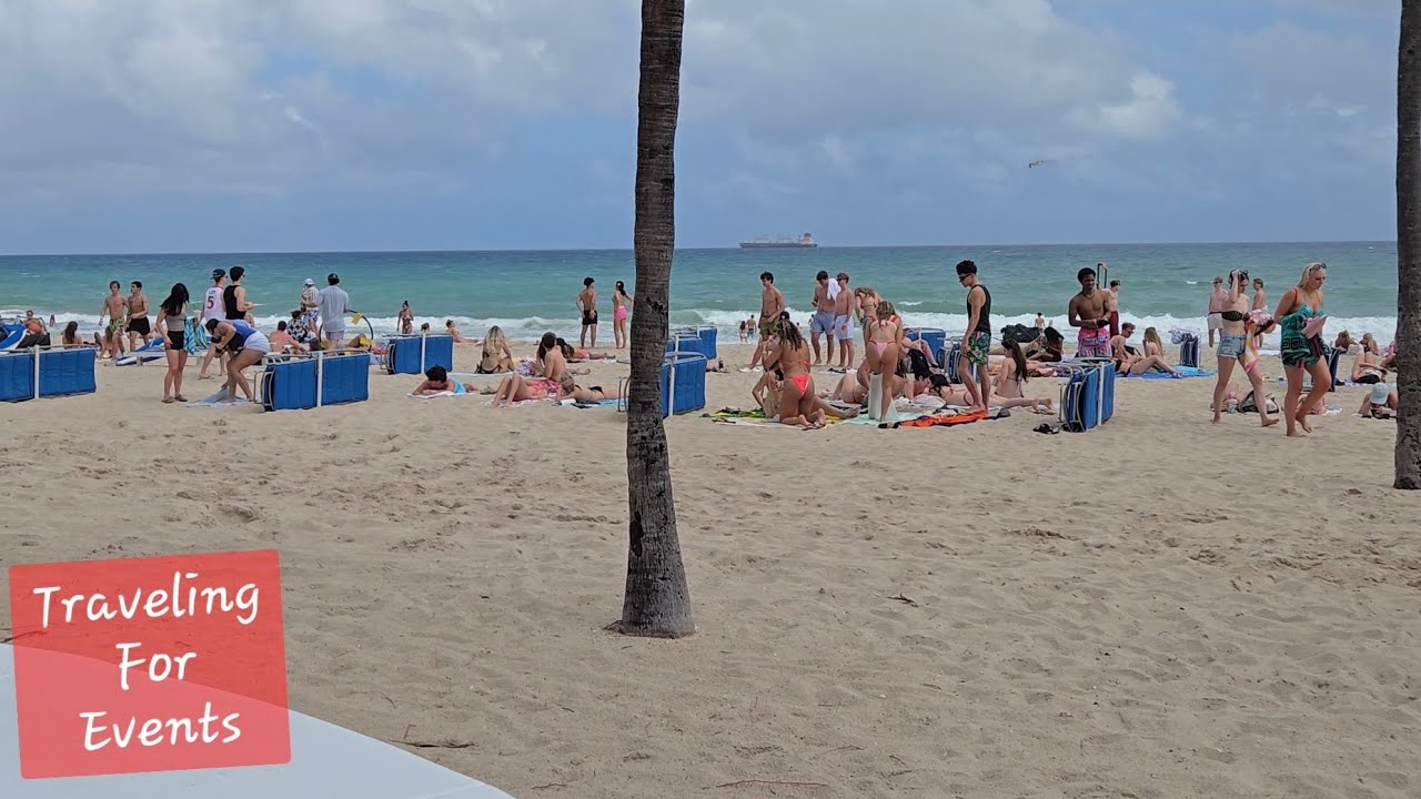Fort Lauderdale Florida Las Olas Beach Walkthrough  / Walking Tour 03/05/2026 4k