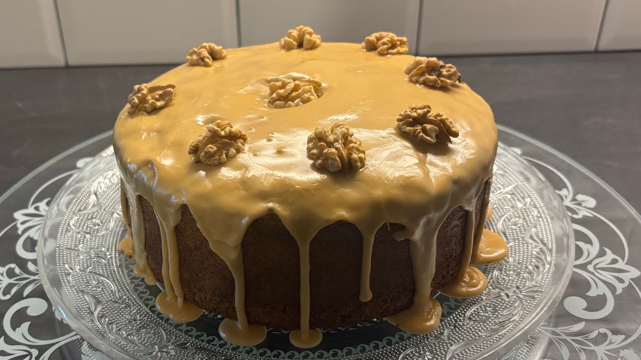Gâteau Aux Noix ‘’Le Grenoblois ‘’ (Recette Régionale)