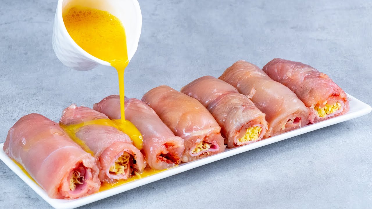Хотела порадовать семью вкусным ужином. Куриные рулетики справились с этой задачей!