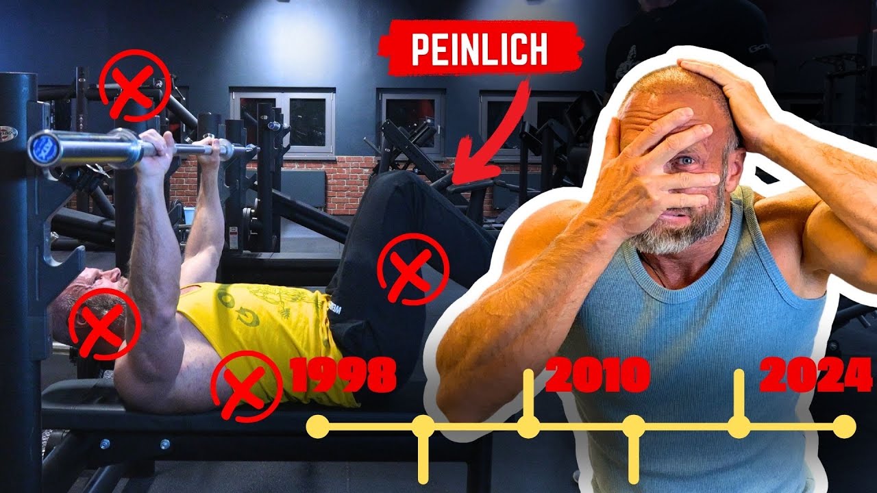 EVOLUTION - BANKDRÜCKEN! Was ich heute anders mache als früher! 25 Jahre Erfahrung