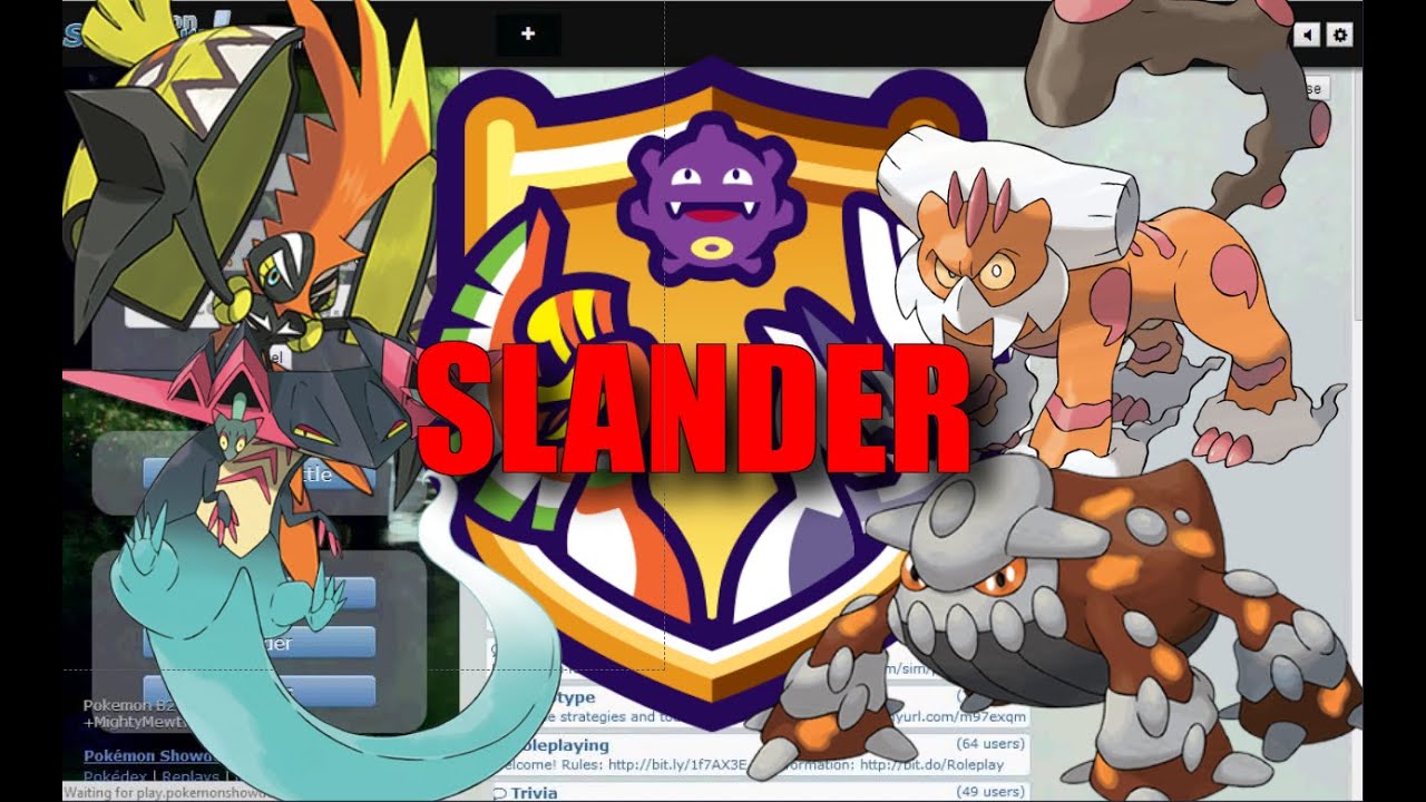 Gen 8 OU Slander (Pokemon Showdown)