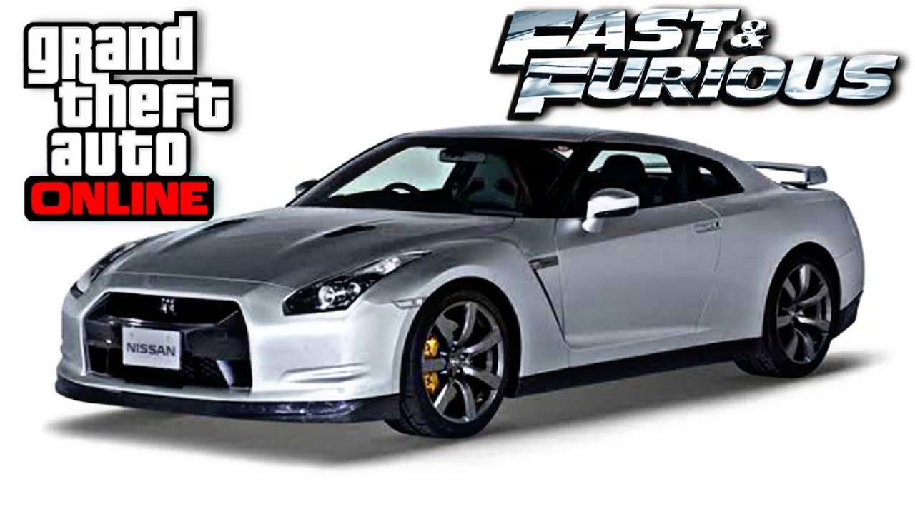 GTA V ONLINE - Como fazer o GTR do Brian (Velozes e Furiosos 6)
