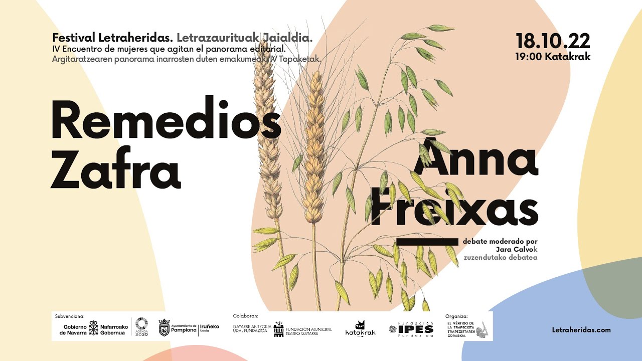 Letraheridas IV. Remedios Zafra - Anna Freixas