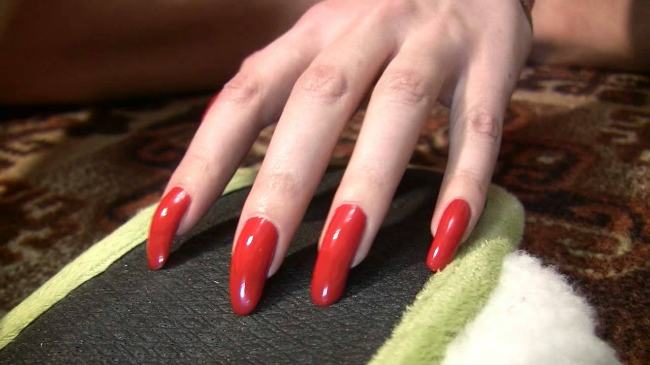 Red scratching mix with beautiful long fingernails by kreolla (video 5)