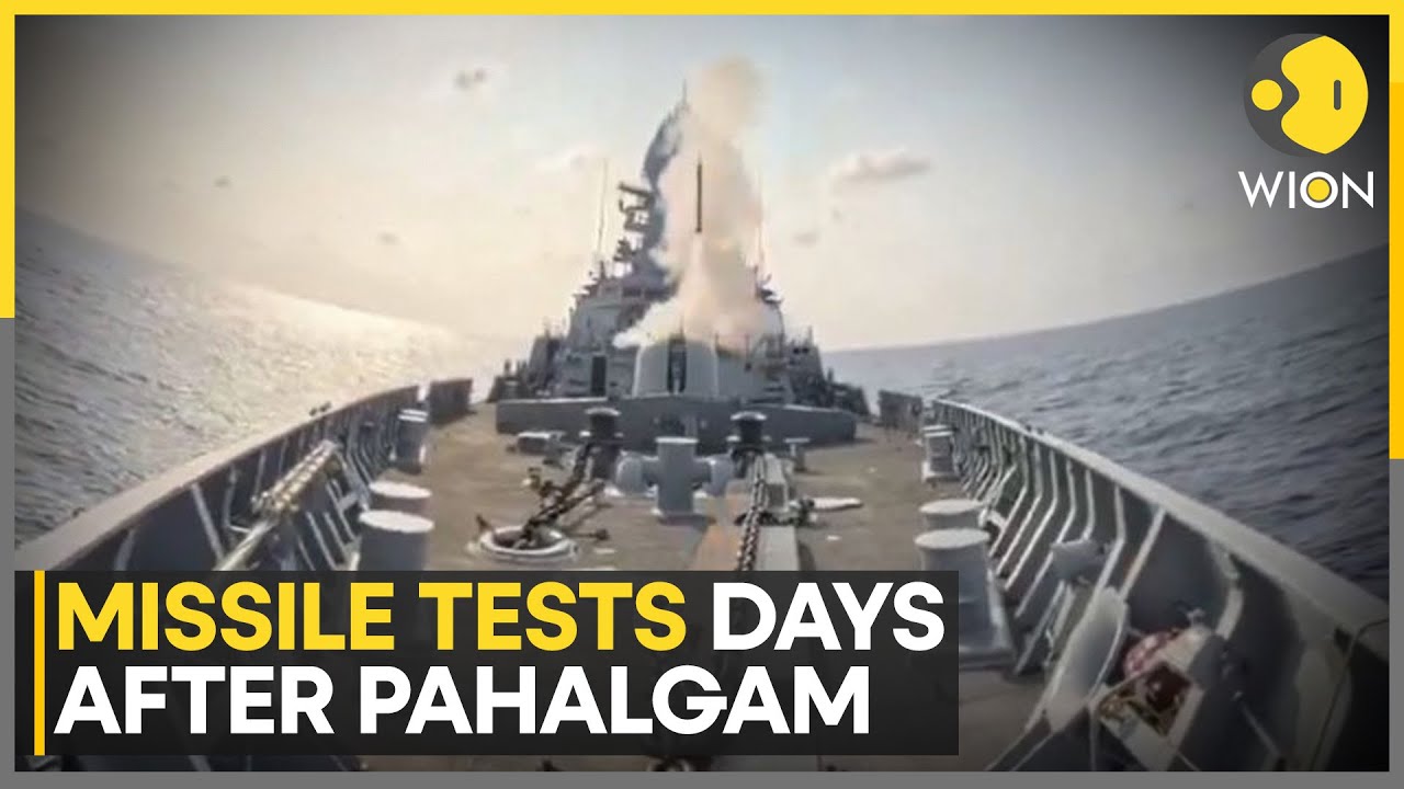 Indian Navy's INS Surat Successfully Fires Missile In Arabian Sea | WION