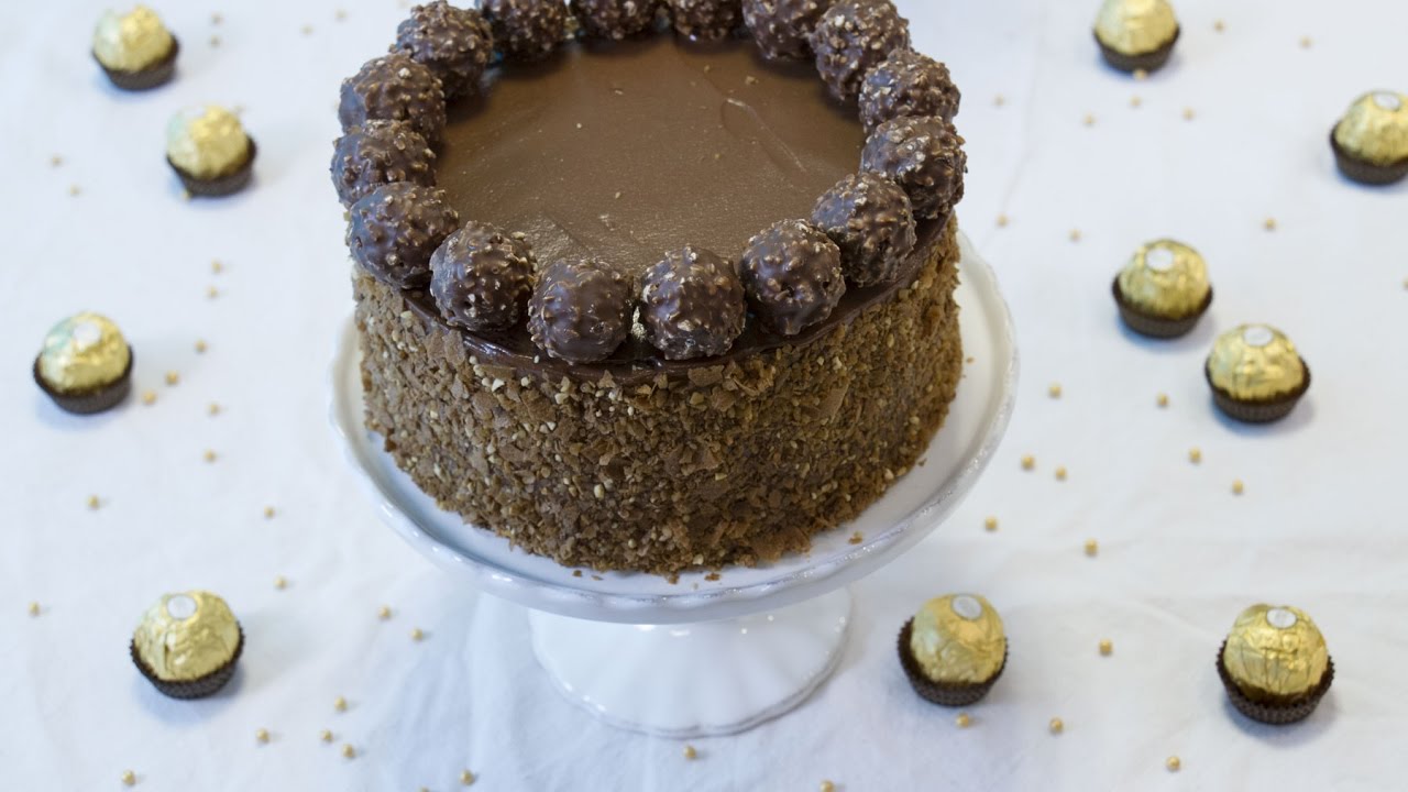 Gâteau Ferrero Rocher
