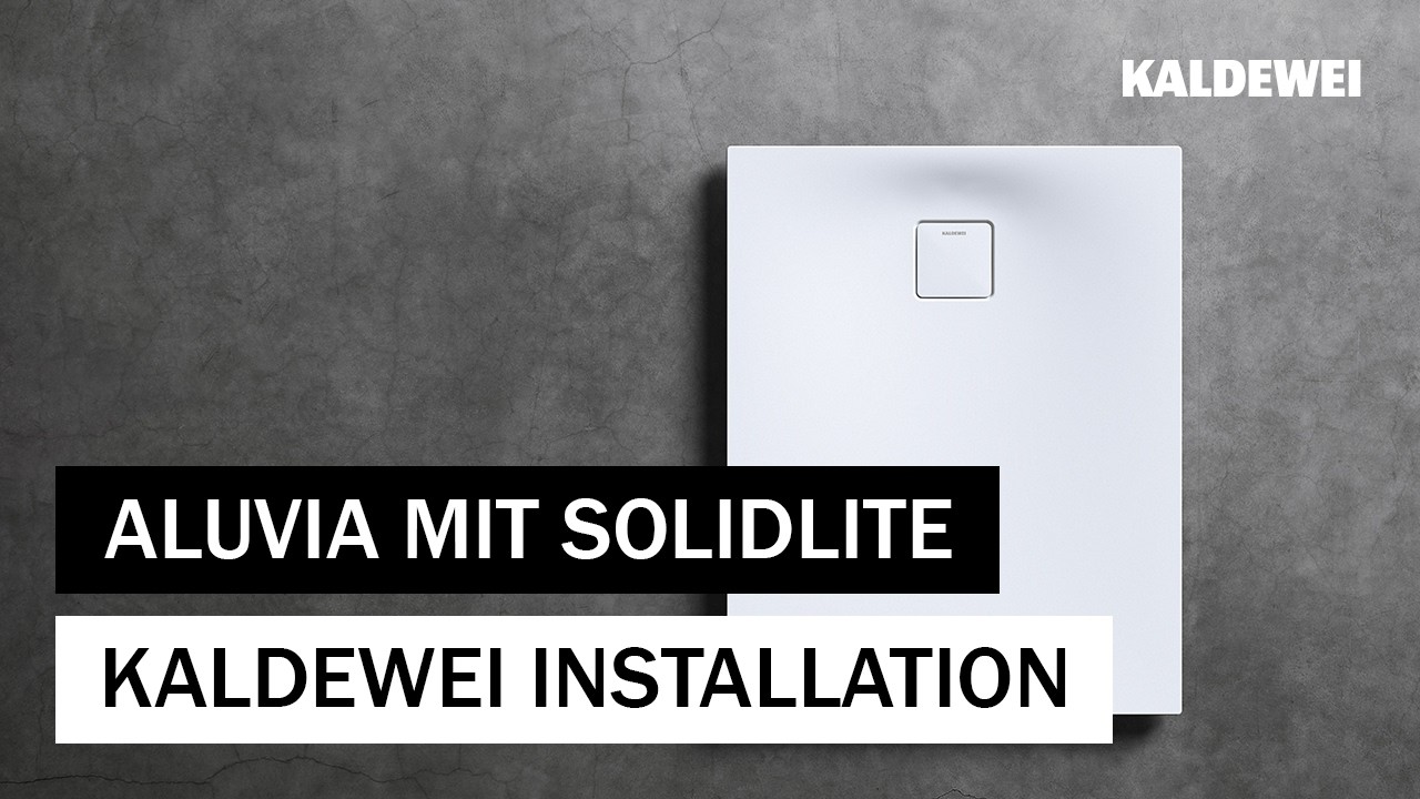 Installation KALDEWEI ALUVIA