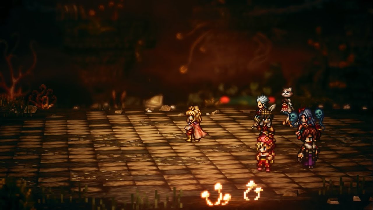 リスクエネミー 畏形の唱災 4ターン｜配布のアクセ&支炎獣のみ 覚醒解放・祈り・支援者・運要素なし【オクトパストラベラー 大陸の覇者】【オクトラ大陸の覇者】