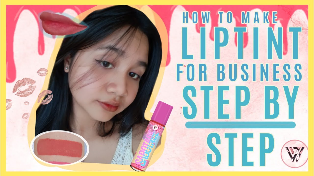 How to make Gel based liptint for business step by step