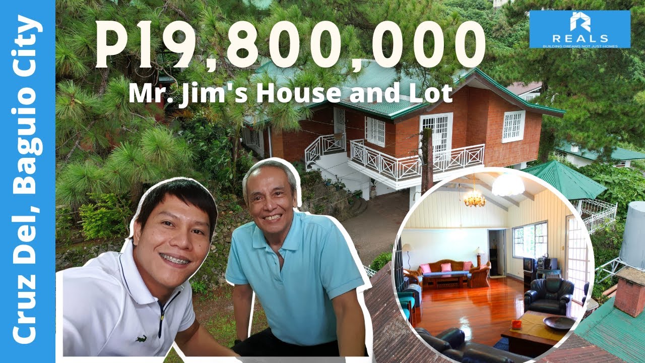 4-Bedroom House and Lot in Cruz Del, Baguio city | Pinetree Surrounded Property, Very Quite and Cozy
