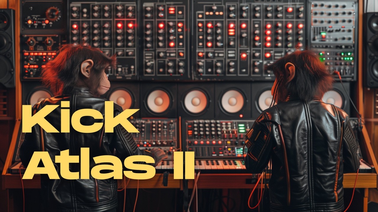 Kick Atlas - II | Nostalgic 80s Synthwave · Electronica