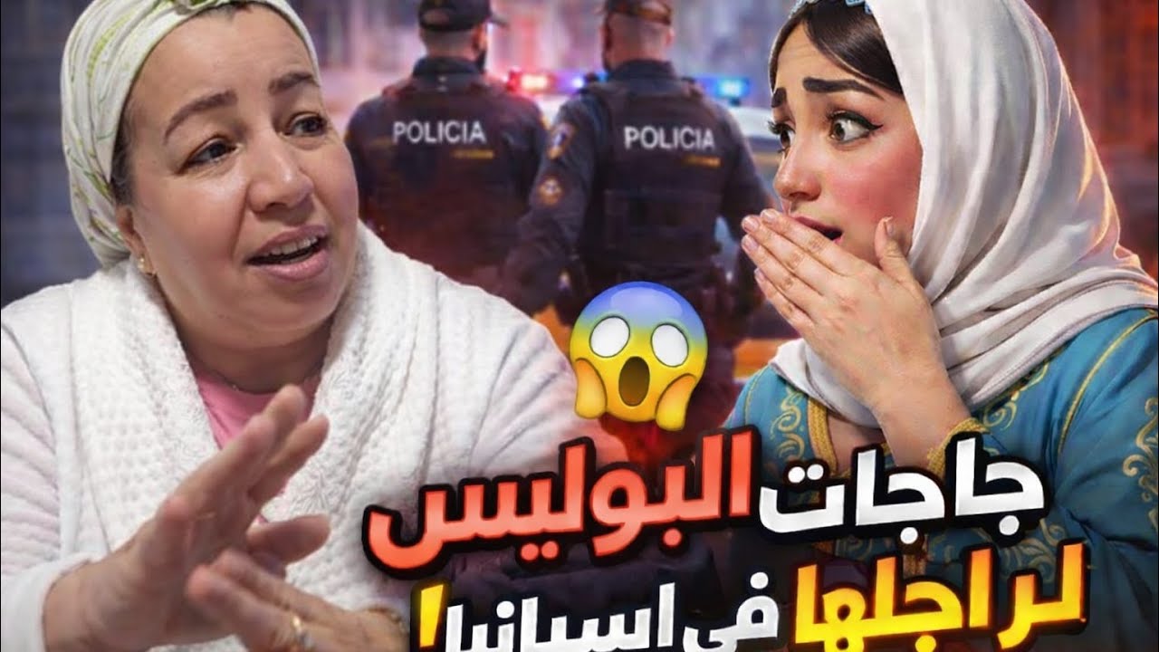 صدمة فإسبانيا! مرا جابت البوليس لراجلها 😱 وخالتو الدريسية كتروي التفاصيل الكاملة! 🚔🇪🇸