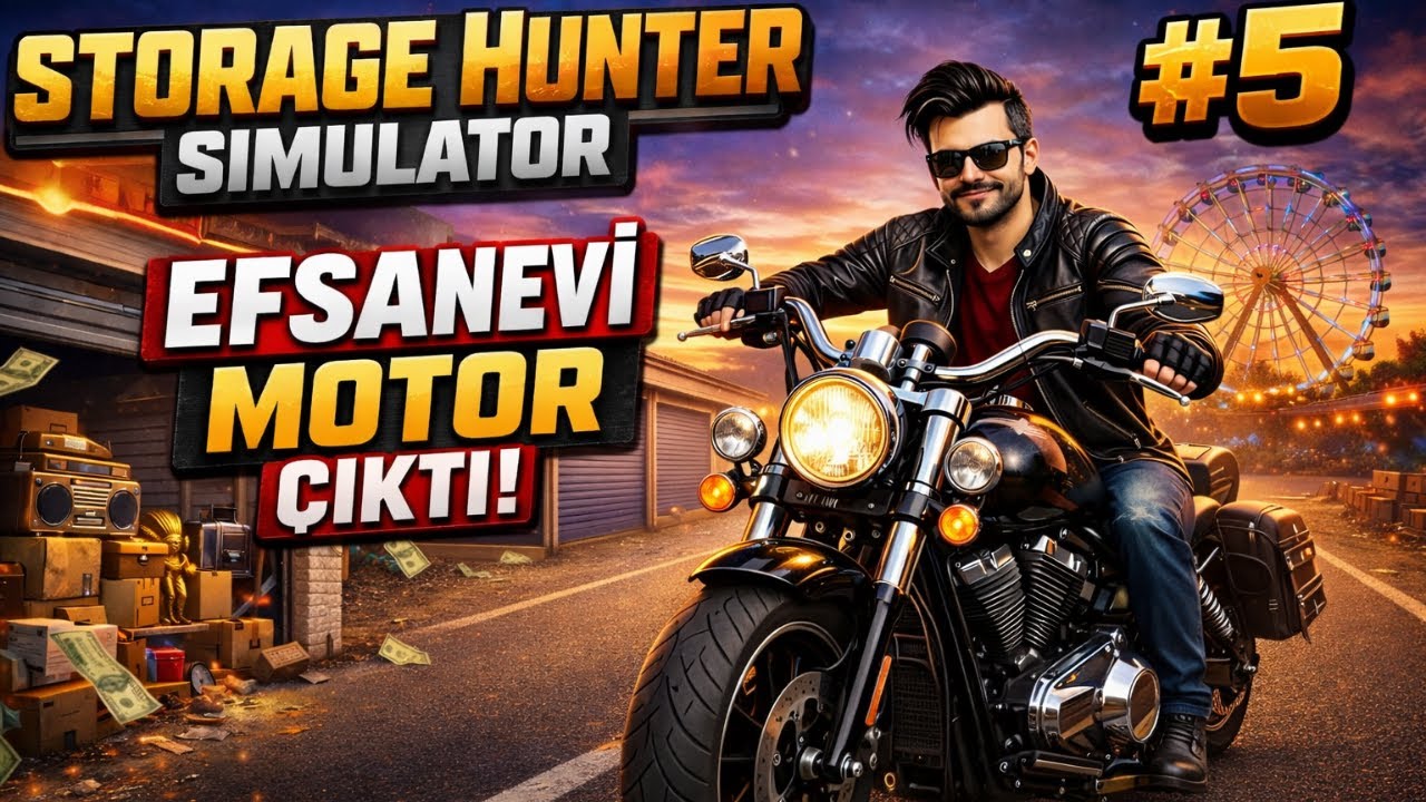 🎡 LUNAPARKTA BİLET SAVAŞI! | Depodan Efsanevi Motor Çıktı! l Storage Hunter Simulator #5