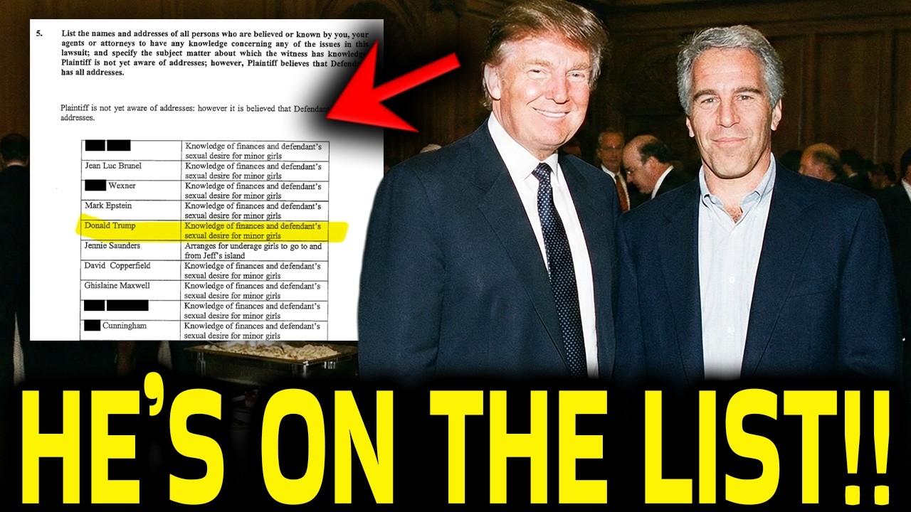 Holy Sh*t... Trump Is ON THE LIST