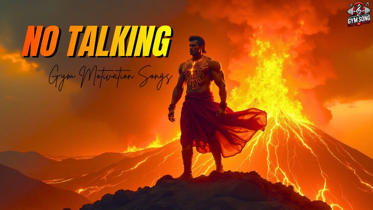 No Talking — Hindi Workout Music 🎧 Gym Motivation Mix 💪 Fitness Gym Workout Songs