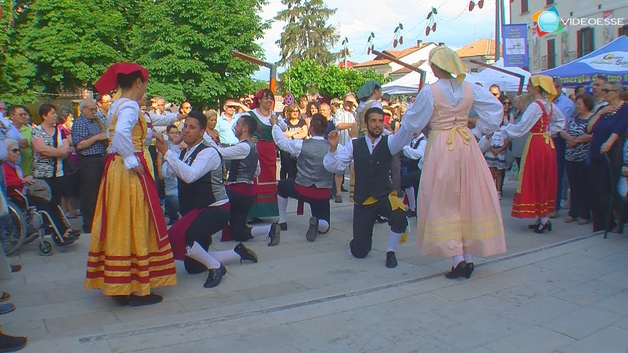 Sagra delle ciliege 2018 a Raiano - Sfilata carri