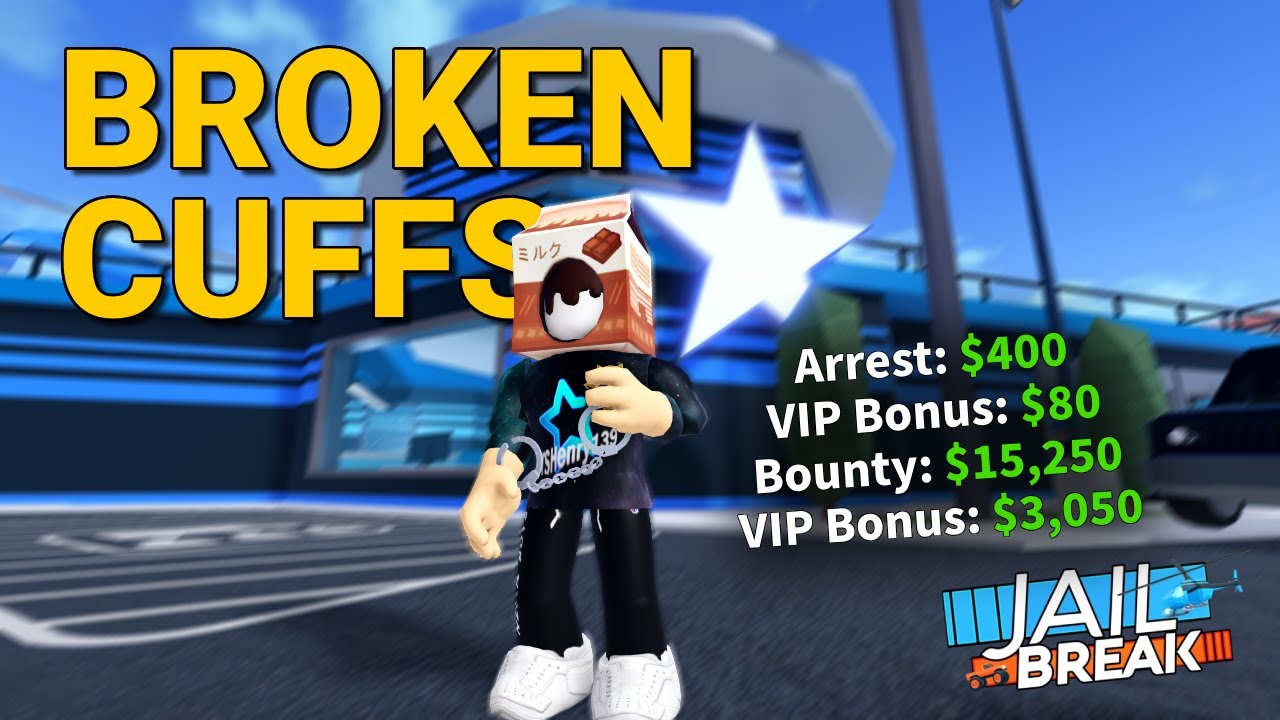 My Handcuffs are BROKEN in Roblox Jailbreak (Arresting Montage)