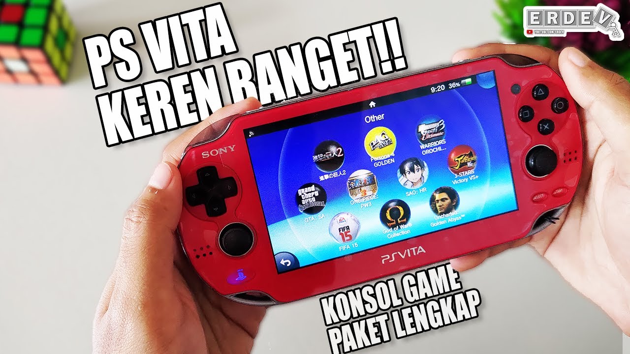 BELI PS VITA BISA MAIN GTA, PSP, PS1, RETRO GAME BANYAK BANGET! - Review Sony PS Vita Fat di 2022