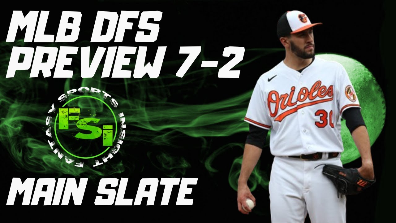 FSi DFS MLB - MAIN Slate Preview - DraftKings - July 2nd 2024