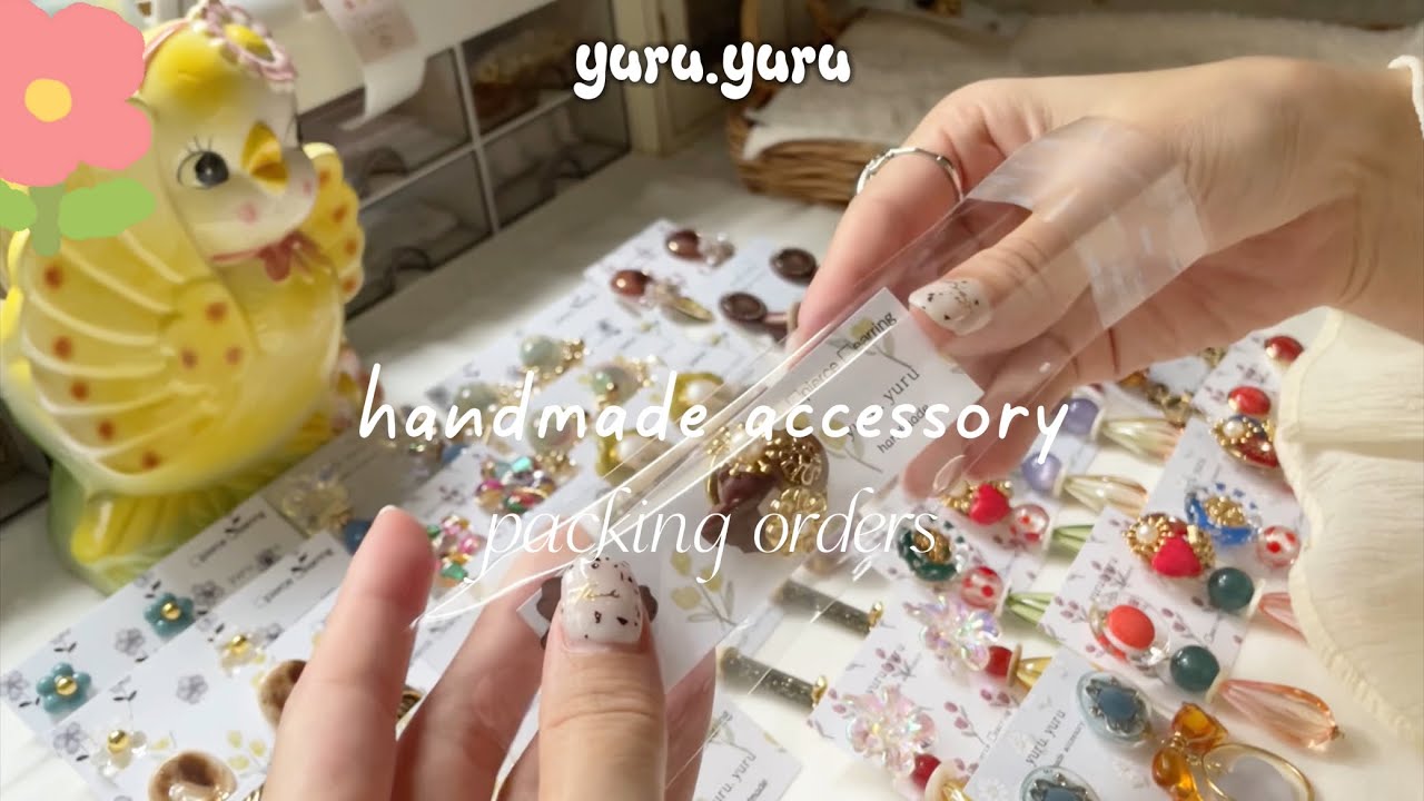 【梱包動画】大量梱包🥀素敵なクリスマスをお過ごしください🐣　#睡眠用 #作業用 #ハンドメイド #asmr #handmade #smallbusiness