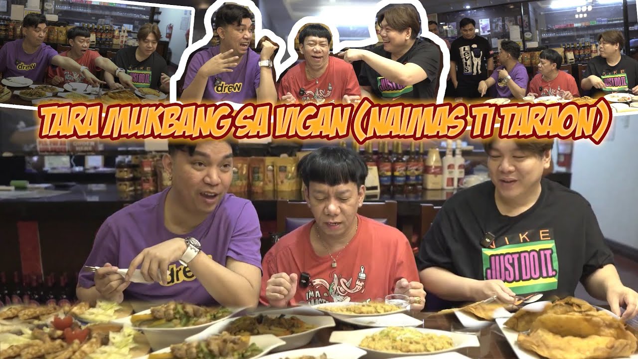 TARA MUKBANG SA VIGAN (NAIMAS TI TARAON) | BEKS BATTALION