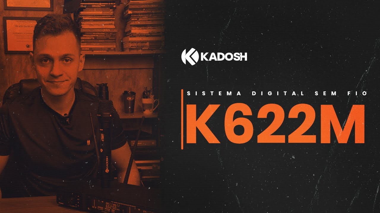 Thiago House Mix faz um Review completo do K622M, microfone com transmissão digital da KADOSH