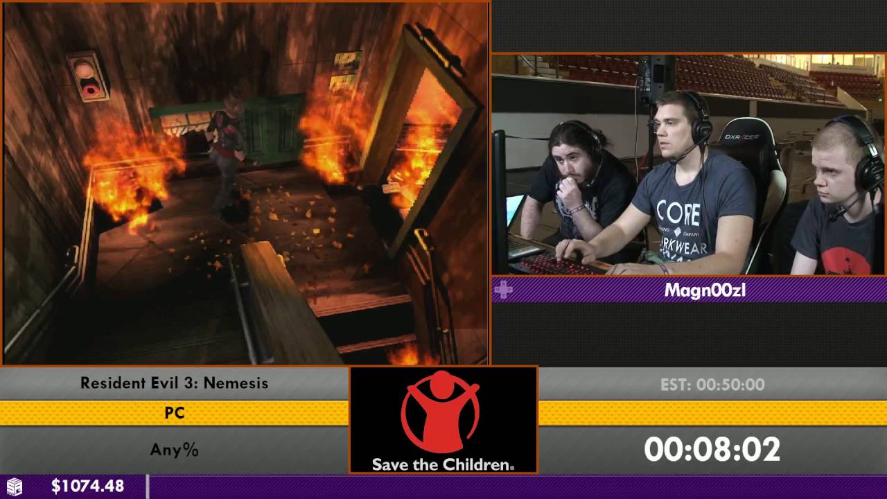 #ESA16 - Resident Evil 3: Nemesis (Any%) by Magn00zl