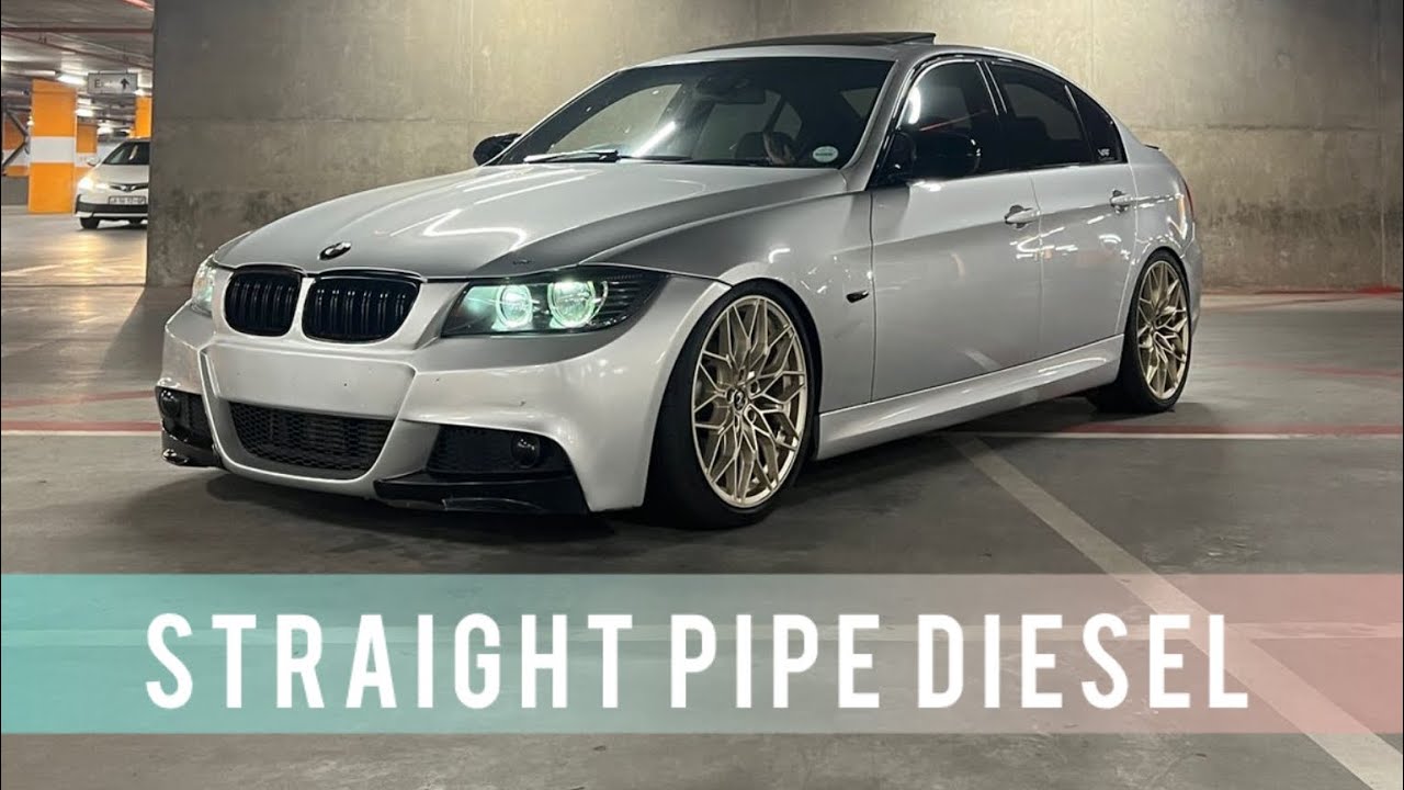 Этот BMW E90 330d с механической коробкой передач (Stage 2) звучит просто невероятно (дизель с пр...