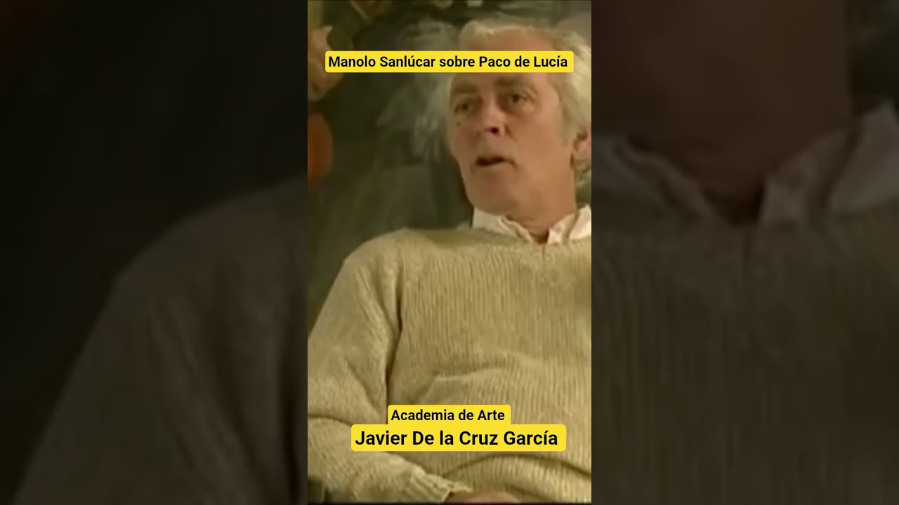 Manolo Sanl&uacute;car sobre Paco de Luc&iacute;a #espa&ntilde;a #espa&ntilde;ol #entrevista #musica #guitarra #guitar #music