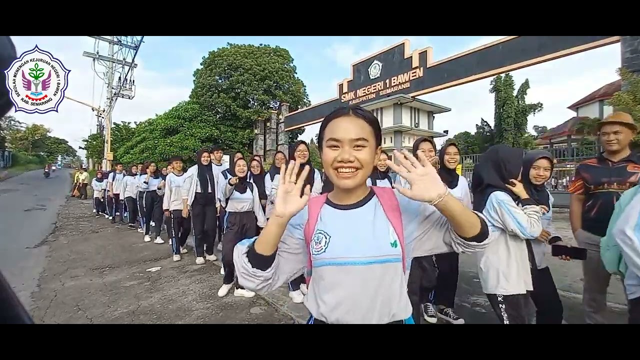 19 April 2024 Jalan sehat SMK Negeri 1 Bawen