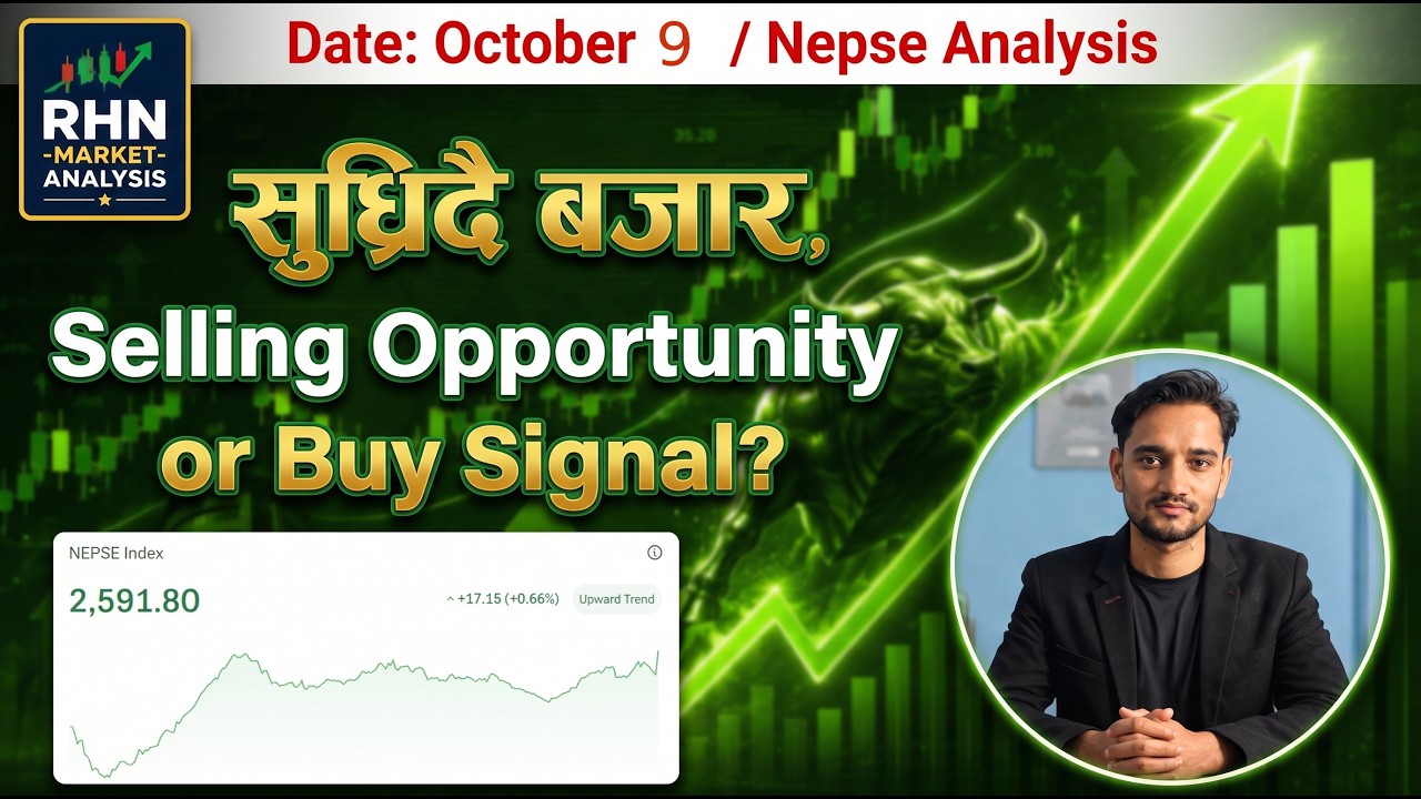 October 9 | Nepse Update | Stock Market Analysis by Ram Hari Nepal