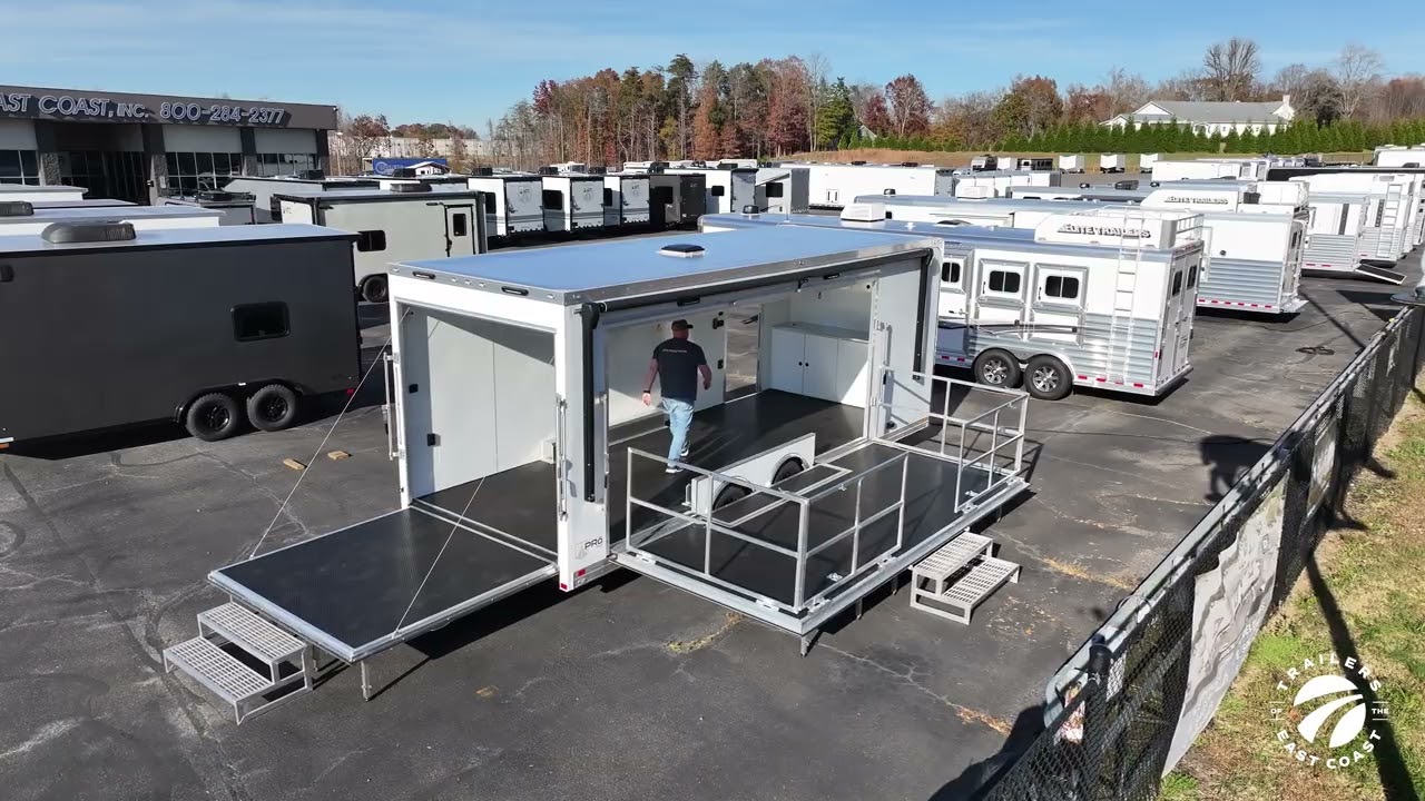ATC Mobile Marketing Stage Trailer Setup and Teardown Process