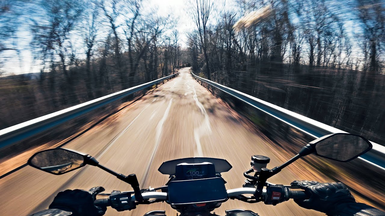 Spring's around the... | Yamaha MT 09 2023 | RAW Sound [4K]