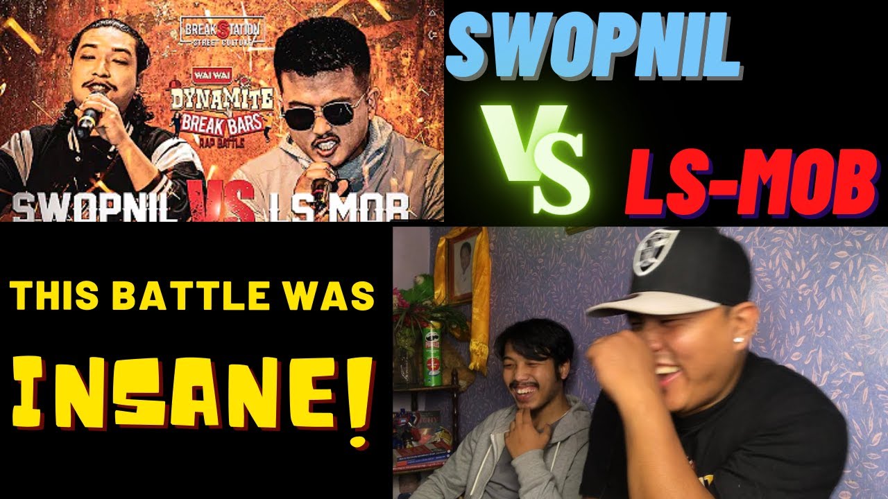 Reaction To LS MOB VS SWOPNIL 🌋 [EP. 12] | RAP BATTLE | BREAKSTATION @raavanathagreat2999