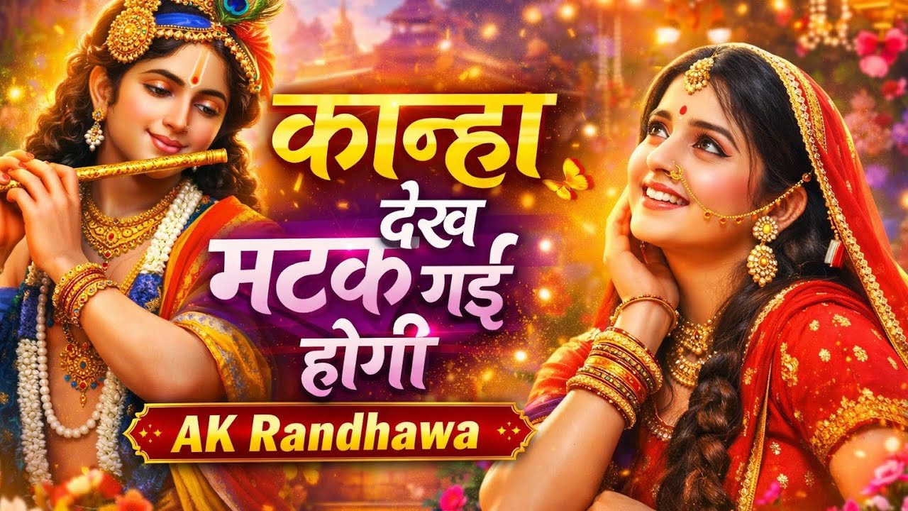 कान्हा देख मटक गई होगी | New Krishna Bhajan 2026 | Murli Bhajan | AK Randhawa|AKR|