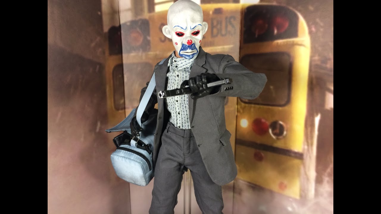Hot Toys The Dark Knight Bank Robber Joker 2.0 Sideshow Exclusive SDCC2014 Toy Review