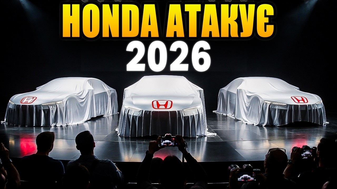 ПОВНИЙ ШОК! HONDA Представляє Лінійку 2026 Року та Приголомшує Авторинок