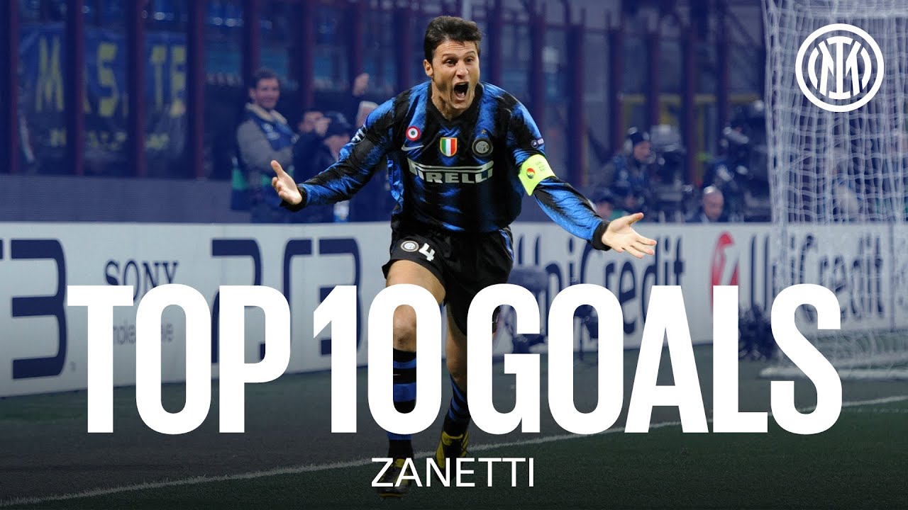 TOP 10 GOALS | ZANETTI ⚫🔵