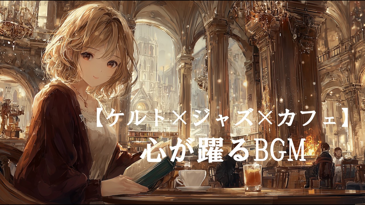 【ケルト×ジャズ×カフェ｜Celtic ×Jazz × Café】心が躍るBGM🎶 作業・勉強・読書・リラックス用におすすめ🥐☕
