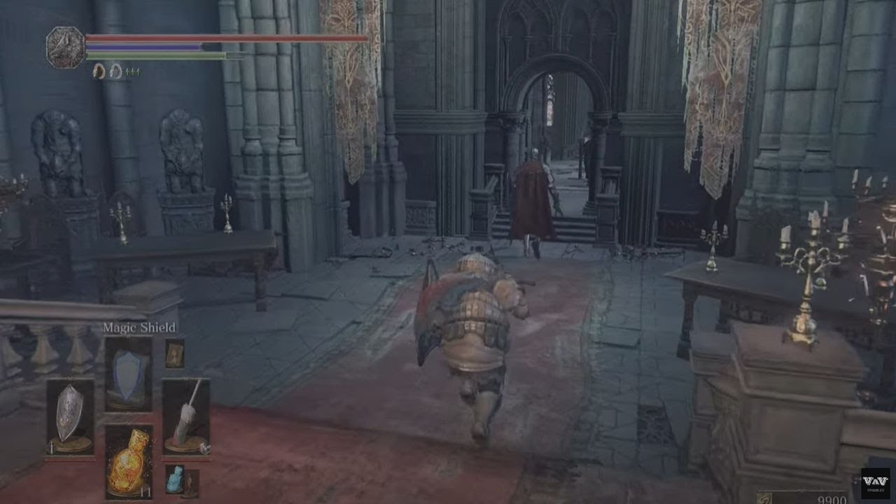 Dark Souls 3, Souls and Items Farming, Lothric Castle Bonfire