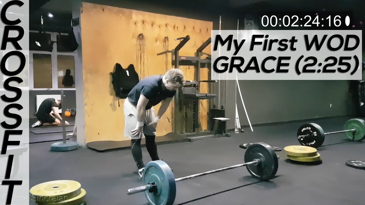 My first Crossfit WOD | GRACE in (2:25)