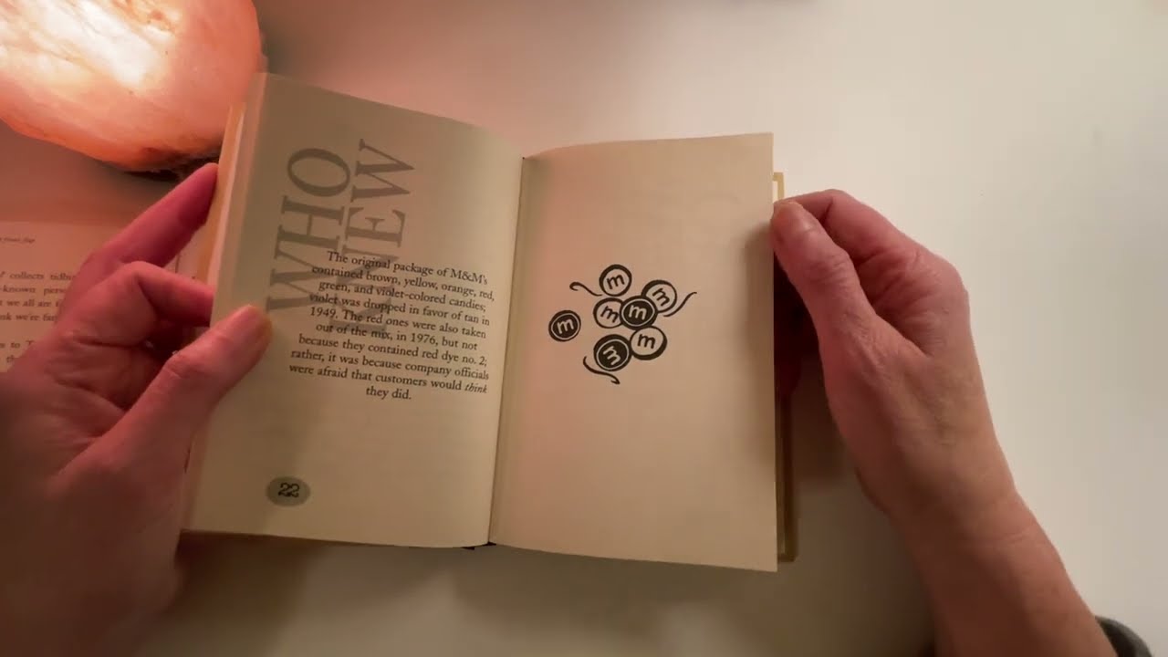 Browsing a Random Fact Book and Chit Chat ~ ASMR Soft Spoken